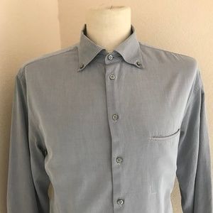 GIORGIO ARMANI MENS  HIDDEN POCKET SHIRT LRG